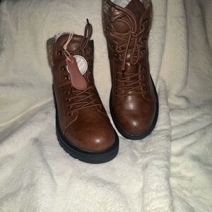 MIA Brown Ankle Boots